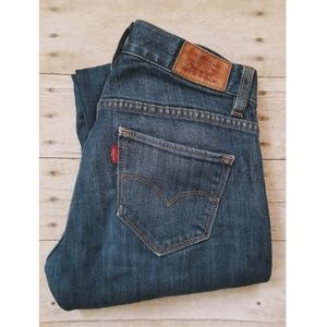 Levi's 523 mid rise jeans